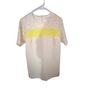 ELIZABETH & JAMES Chelle Flocked‎ Shift Dress Size Medium